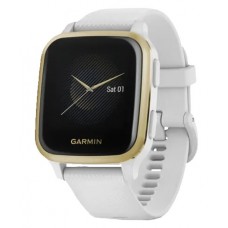 Умные часы Garmin Venu Sq NFC белые/золото