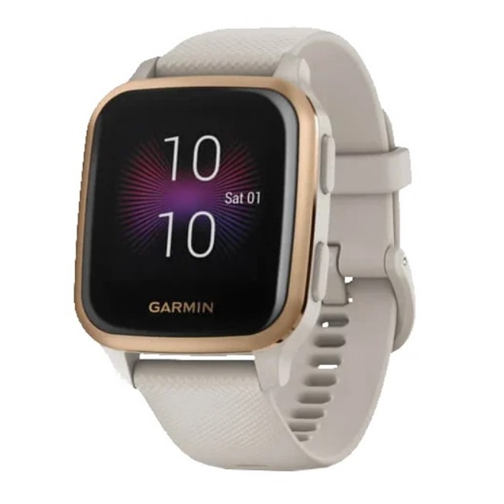 Умные часы Garmin Venu Sq Music Edition NFC розовое золото